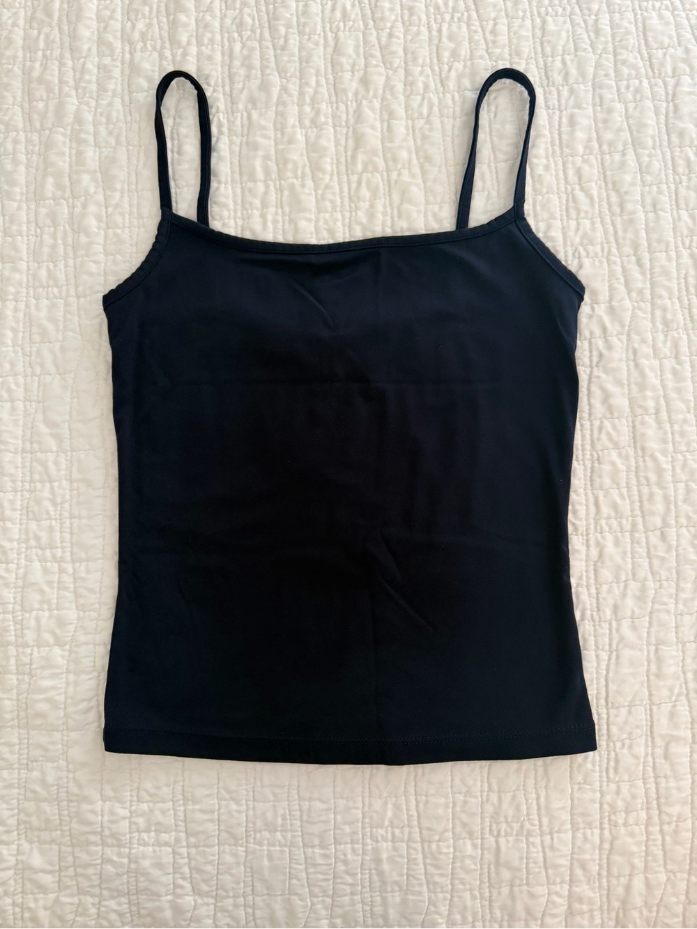 Garage navy blue tank top